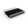 Patchbox patchbox.one Kabeleinzugssystem 8RU STP (0.8 m) mit 24 Kassetten. Patchkabel Cat. 6a. U FTP. PoE. Kabel violett