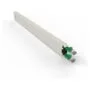 Patchbox patchbox.one Kupferkassette 8RU (0.8 m). Cat. 6a. U FTP. PoE. grün