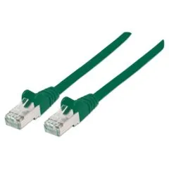 Patchkabel Cat6A CU S FTP LSZH 0.50m grün