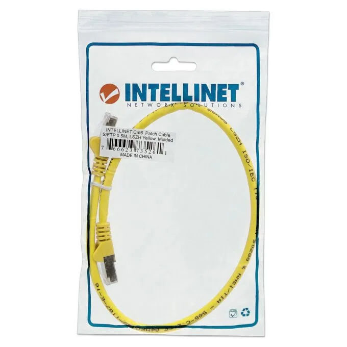 Patchkabel Cat6A CU S FTP LSZH 5.00m gelb — image 5