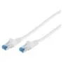 Patchkabel CAT6a RJ45 S FTP PiMF 15m Weiß