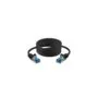 Patchkabel CAT6a RJ45 S FTP PiMF 1m Schwarz