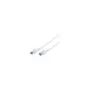 Patchkabel CAT6a RJ45 S FTP PiMF 1m Weiß