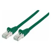 Patchkabel Cat6a-Stecker Cat7-Rohkabel 3m grün