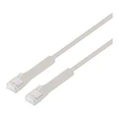Patchkabel Flexi Cat6a F FTP 2m 10G Kupfer grau