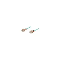 Patchkabel LWL Duplex OM3 (Multimode, 50 125) SC SC, LSZH, austauschbare Polarität, 0,5m, Good Connections®