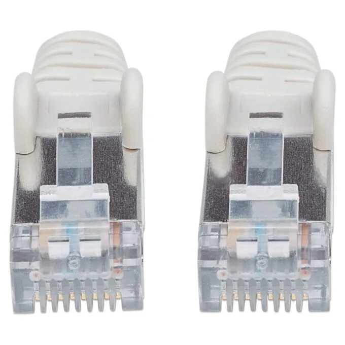 Patchkabel RJ45 S FTP Cat6 10m LSZH Hebels. grau — image 3