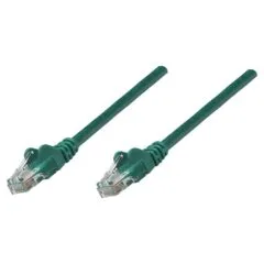 Patchkabel RJ45 S FTP Cat6 Kupfer LSZH 0.25m grün