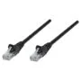 Patchkabel RJ45 S FTP Cat6 Kupfer LSZH 0.25m sw