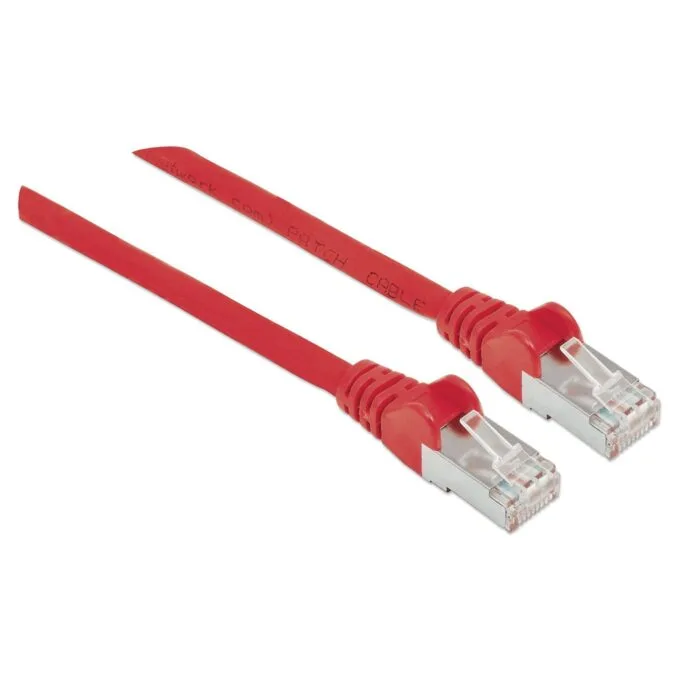 Patchkabel RJ45 S FTP Cat6 Kupfer LSZH 1.0m rot — image 2