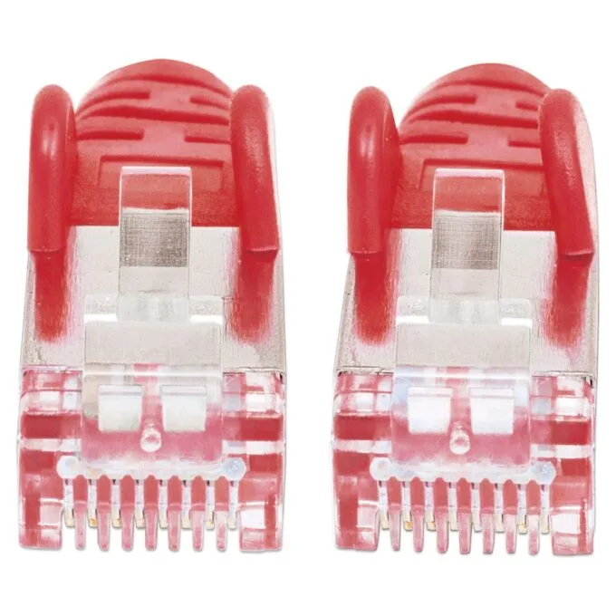 Patchkabel RJ45 S FTP Cat6 Kupfer LSZH 1.0m rot — image 3