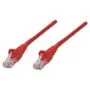 Patchkabel RJ45 S FTP Cat6 Kupfer LSZH 1.5m rot