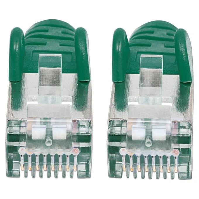 Patchkabel RJ45 S FTP Cat6 Kupfer LSZH 20m grün — image 3
