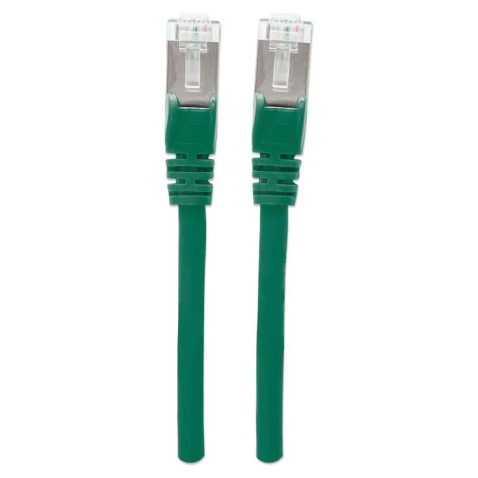 Patchkabel RJ45 S FTP Cat6 Kupfer LSZH 20m grün — image 4