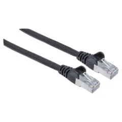 Patchkabel RJ45 S FTP Cat6 Kupfer LSZH 5.0m schwa