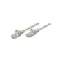 Patchkabel RJ45 U UTP Cat5e 2.0m Hebelschutz grau