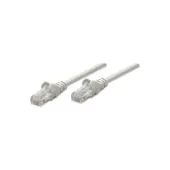 Patchkabel RJ45 U UTP Cat6 0.50m Hebelschutz grau