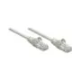 Patchkabel RJ45 U UTP Cat6 10m Hebelschutz grau