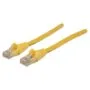 Patchkabel RJ45 U UTP Cat6 2.00m Hebelschutz gelb