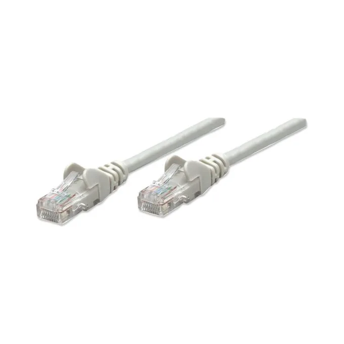 Patchkabel RJ45 U UTP Cat6 7.50m Hebelschutz grau — image 1