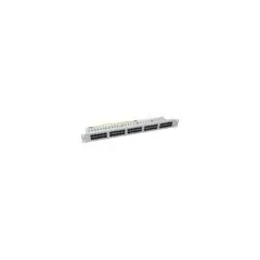 Patchpanel 50xRJ45 8 4 1HE ISDN, grau, Cat. 3
