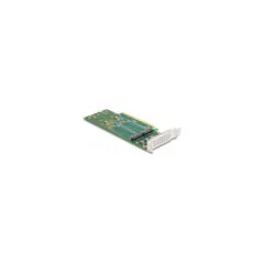 PCI Express 4.0 x16 Karte zu 4 x intern NVMe M.2 Key M 110 mm - Bifurcation - Low Profile Formfaktor