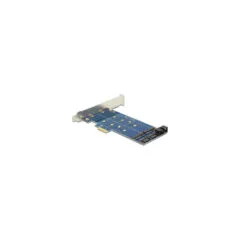 PCI Express x1 Karte to 2 x intern M.2 NGFF