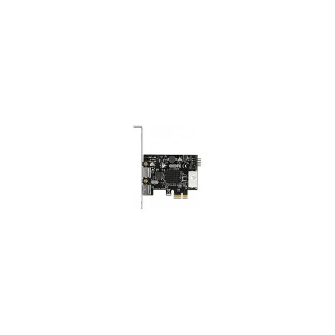 PCI Express x1 Karte zu 2 x PS 2 und USB Pfostenstecker - Low Profile Formfaktor — image 3