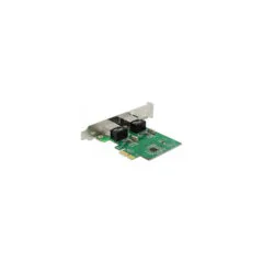 PCI Express x1 Netzwerkkarte Gigabit LAN 2 x RJ45 RTL8111