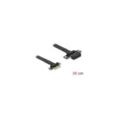 PCI Express x1 Stecker zu x1 Slot Verlängerung 30 cm Riser Karte