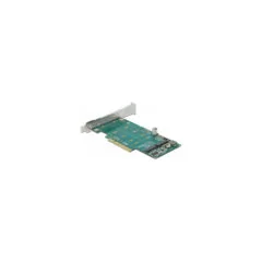 PCI Express x8 Karte zu 2 x intern NVMe M.2 Key M - Bifurcation - Low Profile Formfaktor