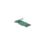 PCI Express x8 Karte zu 2 x intern NVMe M.2 Key M - Bifurcation - Low Profile Formfaktor