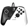 PDP Controller Faceoff Deluxe+Audio schwarz weiß Switch