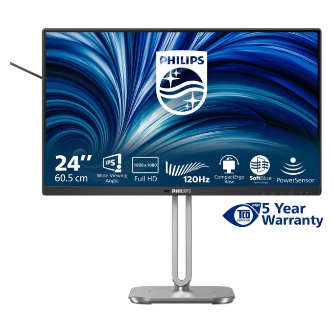 PHILIPS 24B2N4200 00 60.45cm 23.8Zoll 1920x1080 VGA HDMI DP USB — image 7