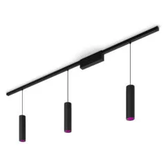 Philips Hue Perifo Basis-Set 3er Pendelleuchte Schwarz