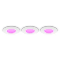 Philips Hue White & Color Ambiance Slim Recessed 90mm 3er Weiß