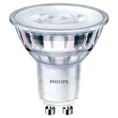 Philips LED classic Lampe 65W GU10 Warmwei 460lm Silber 1er P