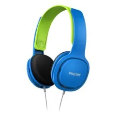 Philips SHK-2000BL 00 blau On Ear Kinderkopfhörer schnurgebunden 3,5mm Klinke