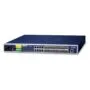 PLANET 16x GE Base-X SFP + 8x GE managebarer Ethernet Switch