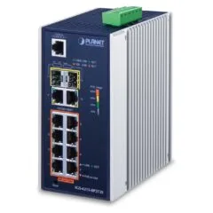Planet IGS-4215-8P2T2S Industrie 8-Port SFP Managed Switch