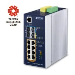 Planet IGS-6325-8UP2S2X Industrie L3 8-Port PoE SFP+ Managed Ethernet Switch