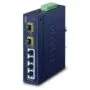 PLANET Industrial 4-Port 10 100 1000T + 2 1000X SFP
