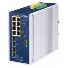 PLANET Industrial L2 L4 8-Port PoE++ Managed Switch IGS-4215