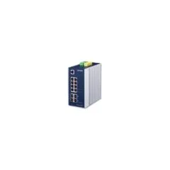 PLANET Industrial L3 8-Port 1000T + 4-Port 10G SFP+