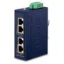 Planet IPOE-260-12V Industrial 2-Port 10 100 1000T 802.3at PoE+ Injector