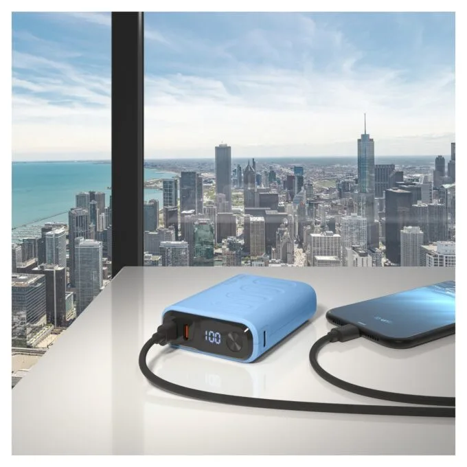 Powerbank realPower PB-10000C PD+ mit 3x Type-C.Purple — image 5