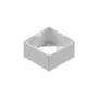 preLink fixLink Datendose wei, 80x80x42 mm RAL 9010