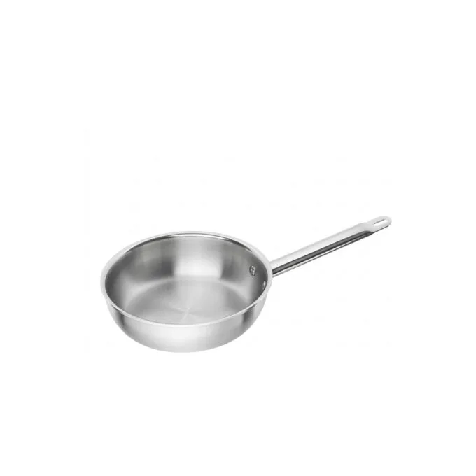 Pro Bratpfanne 18 10 Edelstahl silber 24 cm — image 1