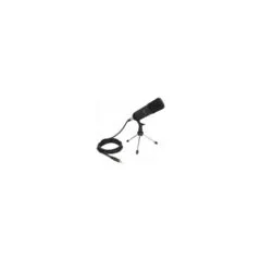 Professionelles Computer Podcasting Mikrofon mit XLR Anschluss und 3 Pin Klinkenstecker + Adapterkabel für Smartphone...