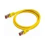 Python Cat.6 Patchkabel mit Nylongeflecht gelb 15m